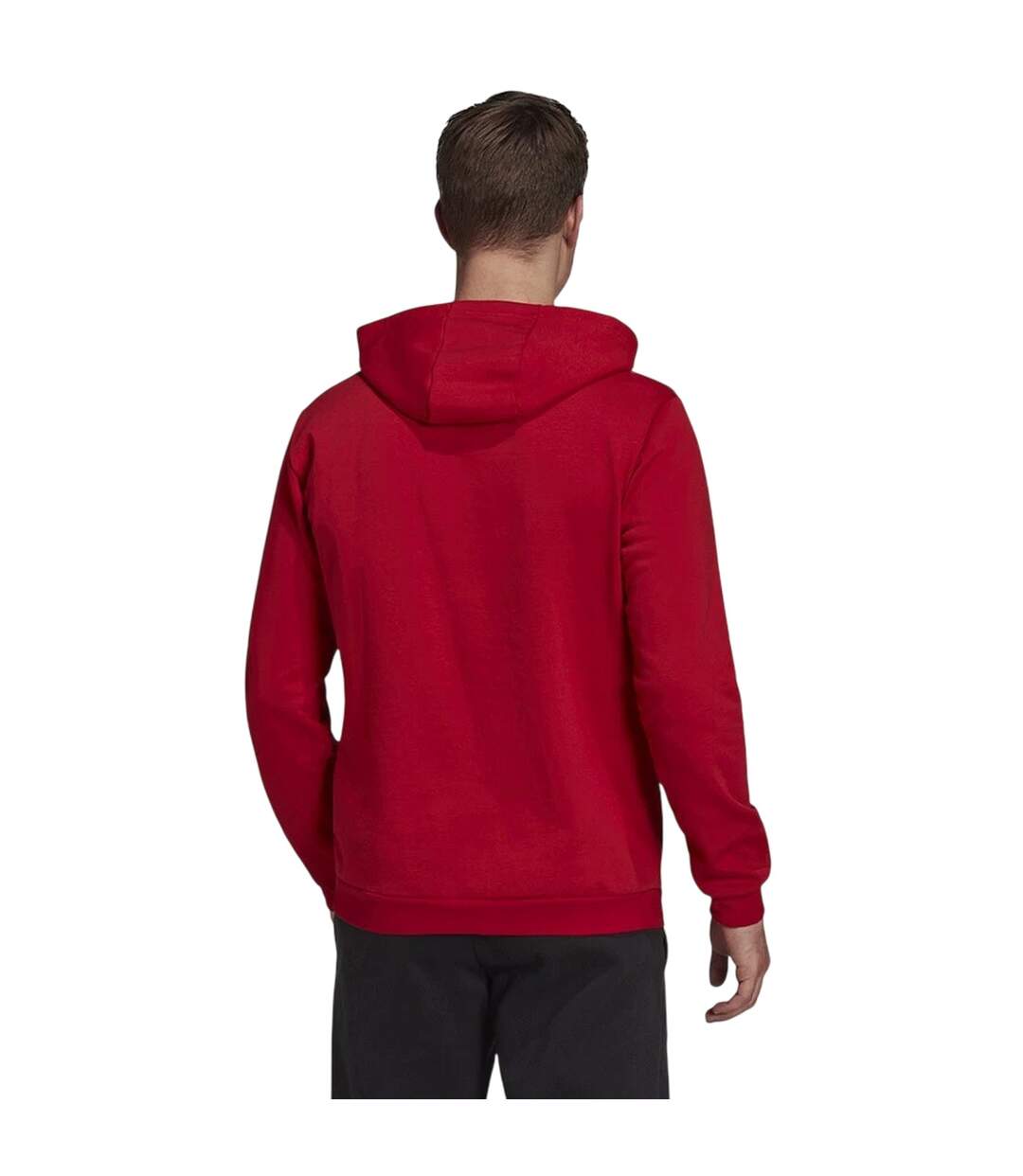 Sweat À Capuche Entrada Homme Rouge Adidas-3