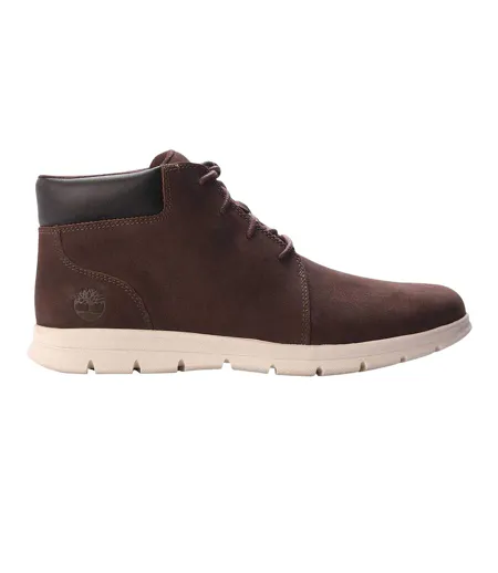 Mens Graydon Basic Leather Mid Boots Brown Timberland
