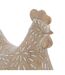 Statuette Poule Déco Linda 12cm Beige-2