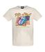 T-shirt steel wheels adulte blanc Amplified