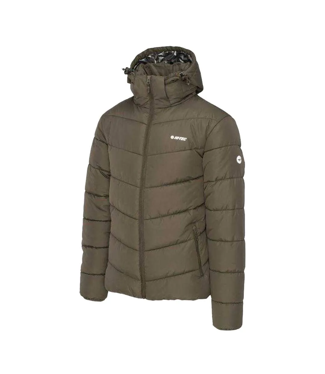 Doudoune Motif/style Hiver Varmi Homme Vert Hi-Tec-4