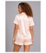 Pyjashort fluide en satin-3