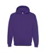 Sweat À Capuche Adulte Violet Foncé Gildan-1