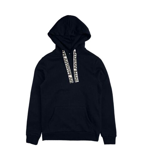 Sweat à capuche femme bleu marine Hype