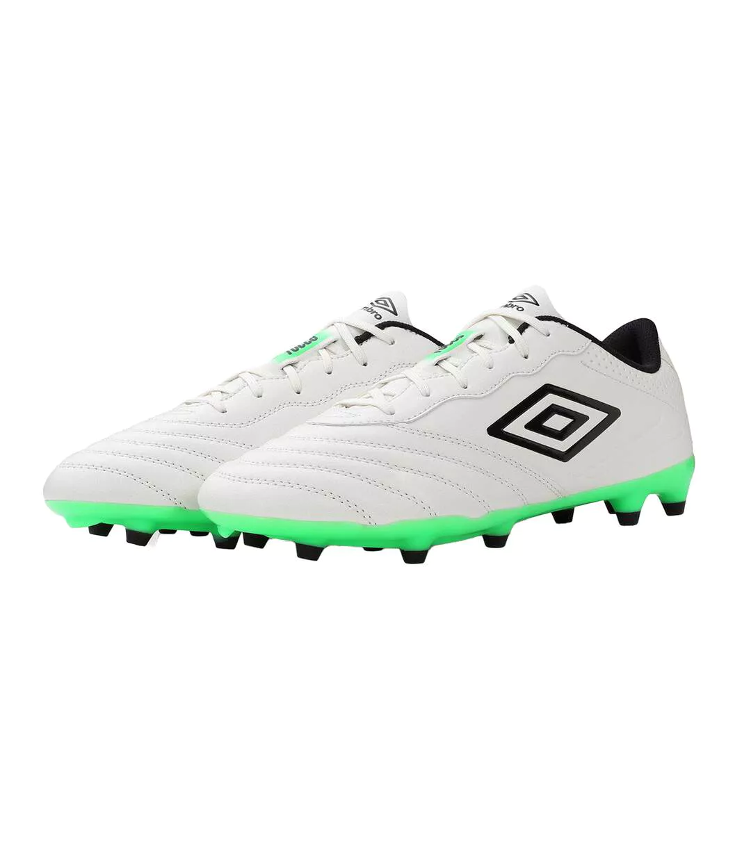Chaussures De Foot Pour Terrain Ferme Tocco Club Homme Blanc Noir Umbro-4