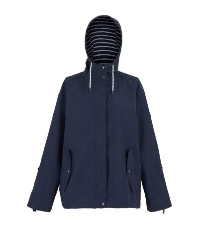Womens/ladies Sasry Waterproof Jacket Navy Regatta
