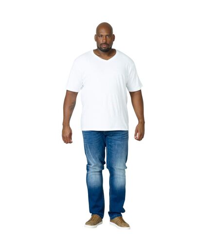 T-shirt D555 Signature Homme Blanc Duke