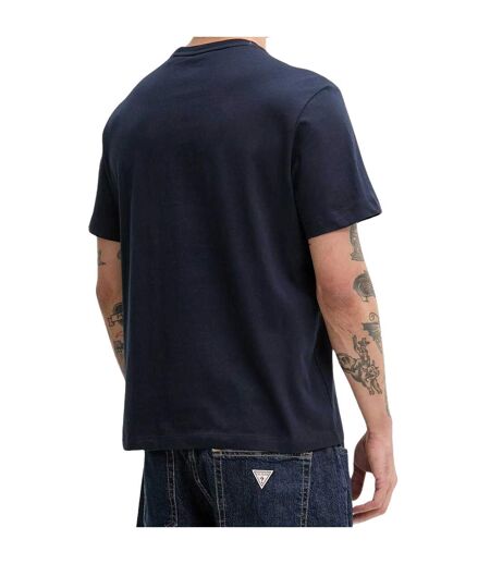 T-shirt Motif/style Logo Jeans Daring Ocean Homme Bleu Marine Guess