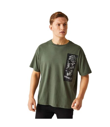 Regatta - T-shirt CHRISTIAN LACROIX ARAMON - Homme (Kaki foncé) - UTRG8814