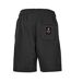 Womens/ladies Logo Elasticated Waist Sweat Shorts Black Ecko-2