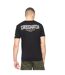 Mens Hoogan T-shirt Black Crosshatch-4
