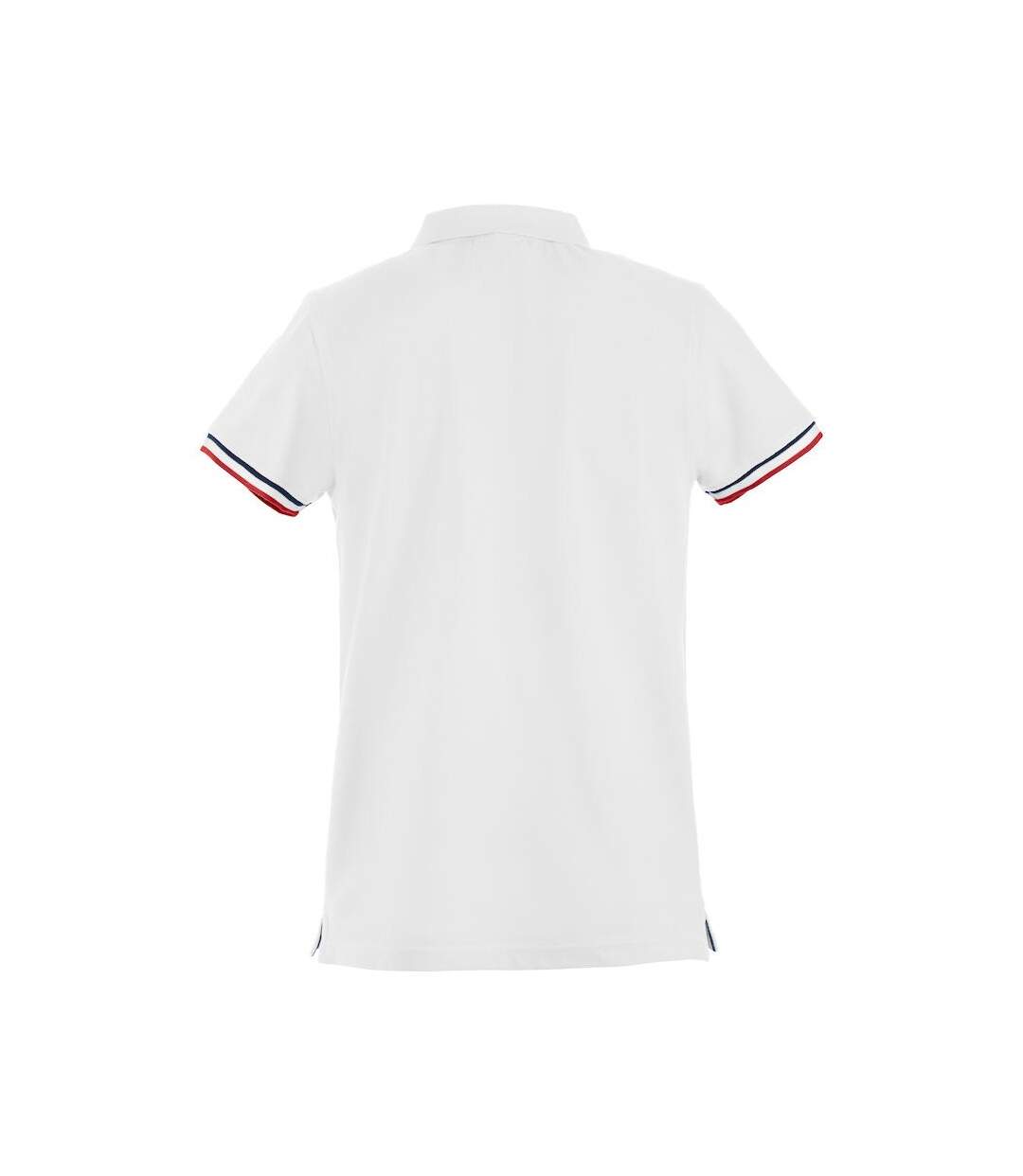 Polo newton homme blanc Clique-2