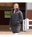 Womens/ladies Kimmerston Quilted Coat Charcoal Grey Coldstream-1