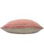 Furn Rocco Patterned Throw Pillow Cover (Coral/Gray) (One Size) - UTRV2157