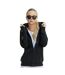 Veste À Capuche Femme Noir Build Your Brand-2