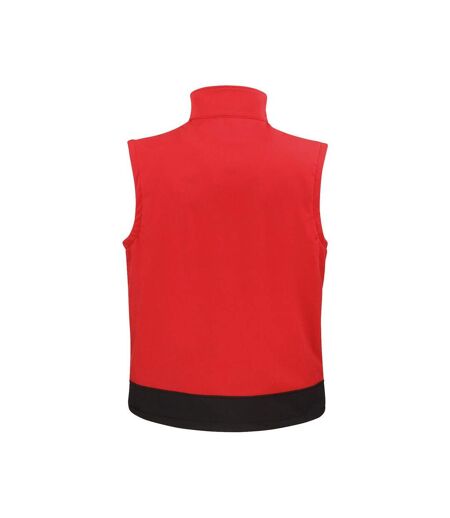 Veste Sans Manches Homme Rouge Noir Result