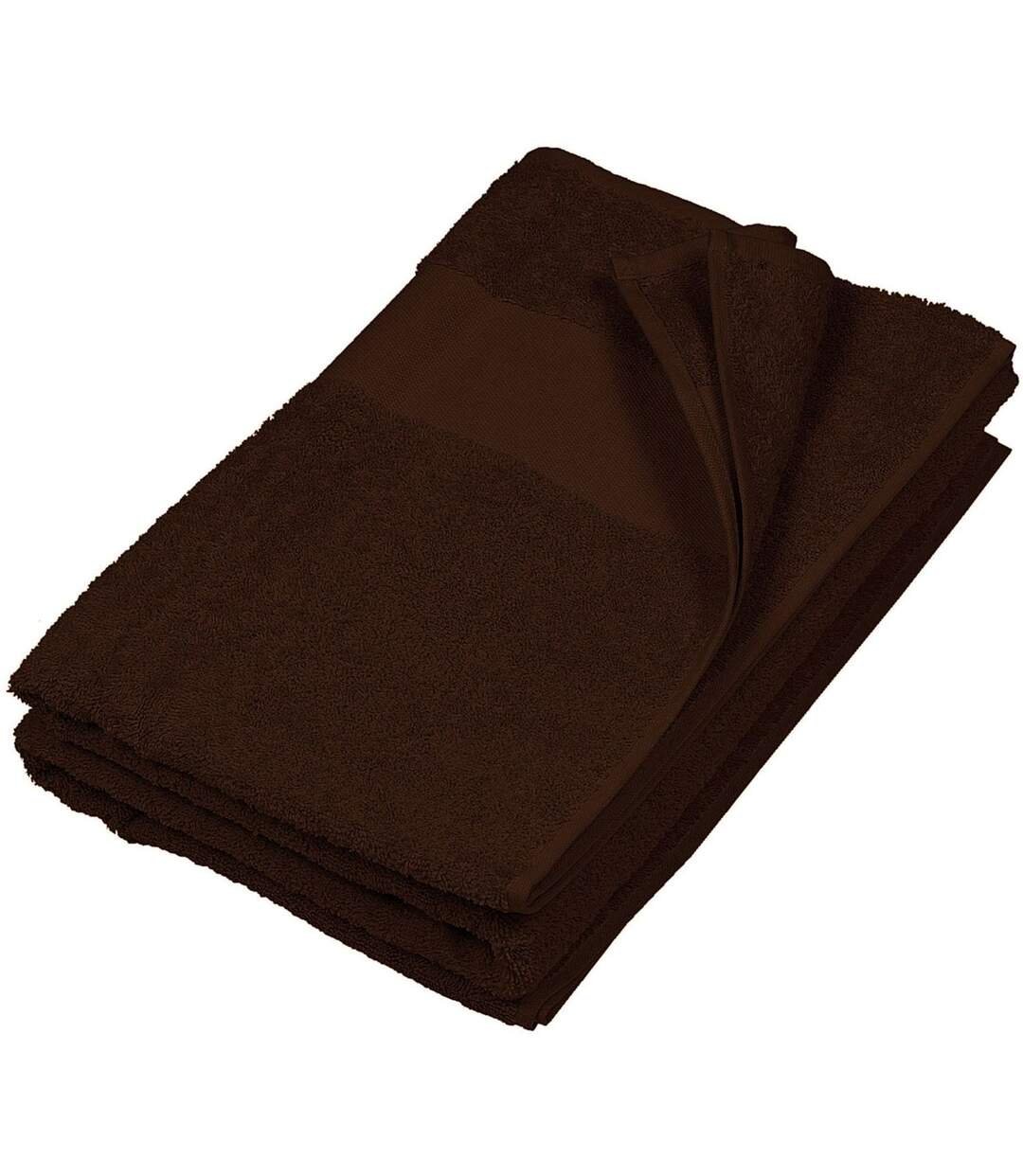 Drap de bain 100 x 150 cm - K111 - marron chocolat-2