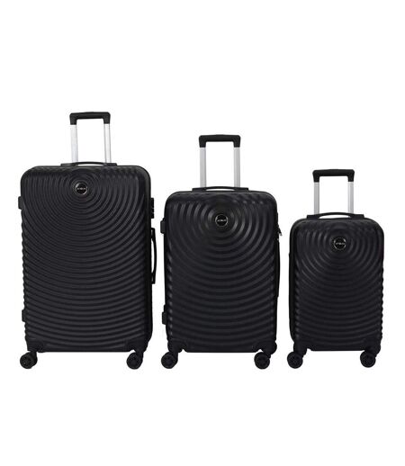 Lot de 3 Valises Barcelone 95L Noir