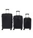 Lot de 3 Valises Barcelone 95L Noir-1