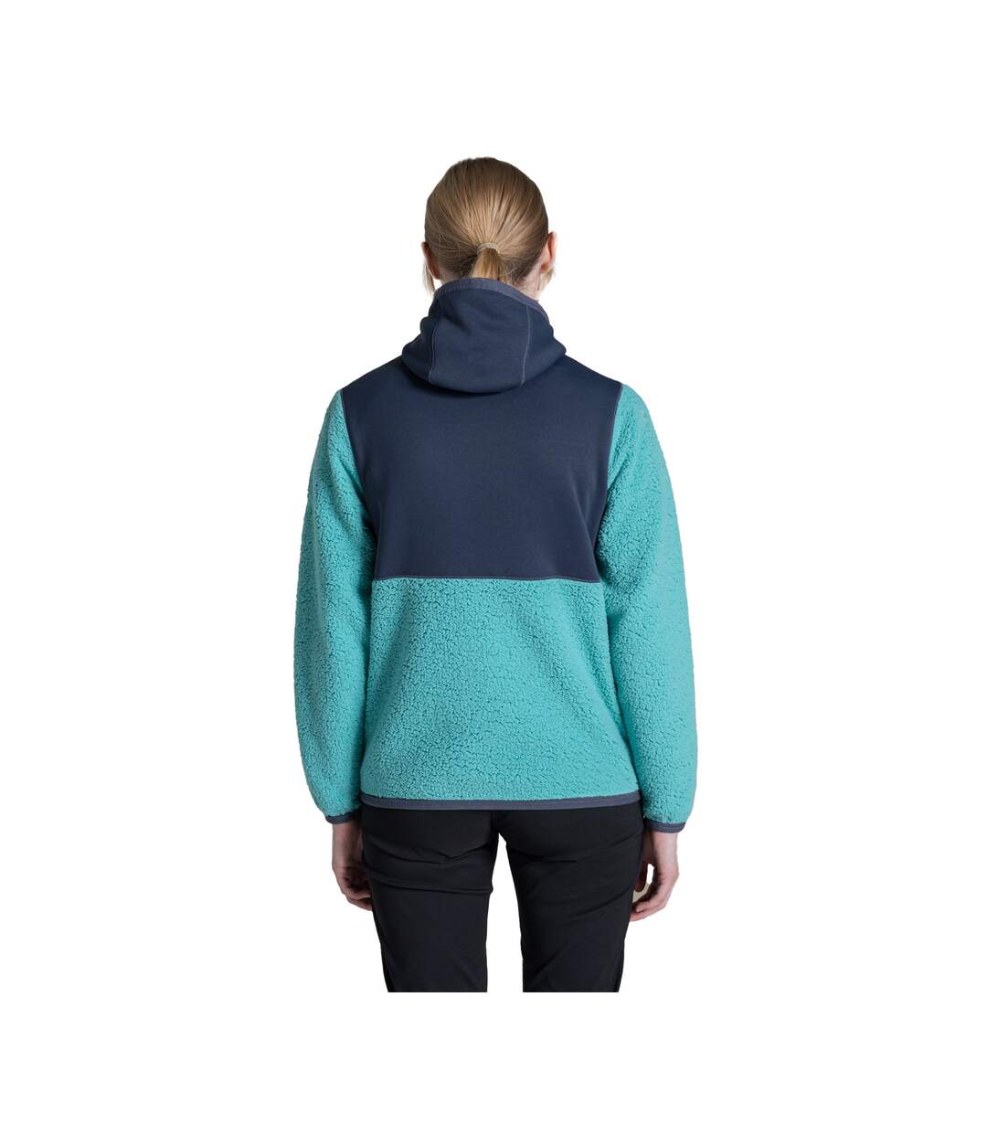 Veste Polaire Telesto Femme Anthracite Turquoise Craghoppers-3
