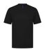 T-shirt Adulte Noir Henbury-1