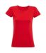 SOLS - T-shirt bio manches courtes MILO - Femme (Rouge) - UTPC3993