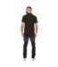 Mens Domray Polo Shirt Black Bewley & Ritch-3