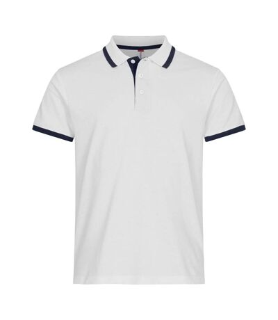 Polo Austin Homme Blanc Clique