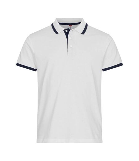 Polo Austin Homme Blanc Clique