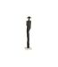 Statuette Déco Personnage 52cm Noir-1