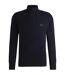 Mens Kanobix Quarter Zip Jumper Dark Blue Boss-2