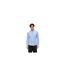 Mens Jo Embroidered Long-sleeved Button-down Shirt Sky Boss-1