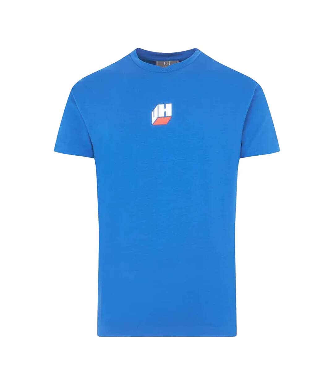 Mens Cube Logo T-shirt Blue Unlike Humans-2