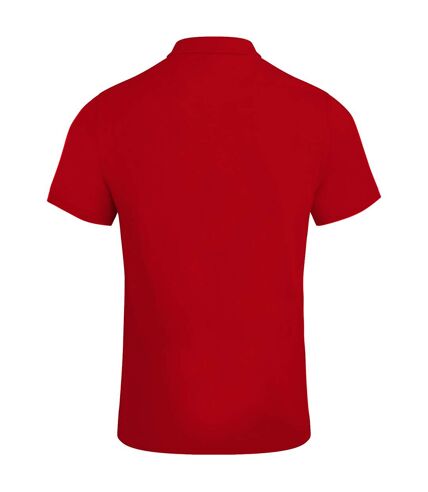 Canterbury Mens Waimak Short Sleeve Pique Polo Shirt (Red) - UTPC2463