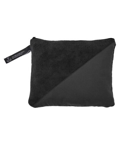 Active dry rpet towel 140cm x 70cm black Vinga