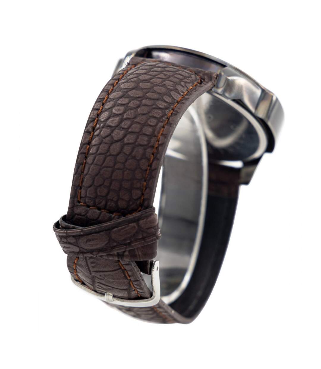 Montre pour  Homme en Silicone Chocolat CHTIME