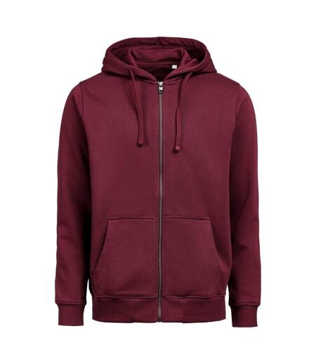 Unisex Adult Regular Full Zip Hoodie Prune Untagged Movement