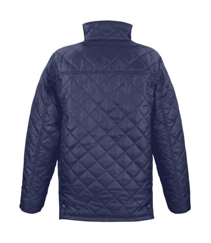 Unisex adult cheltenham padded jacket navy Result Urban