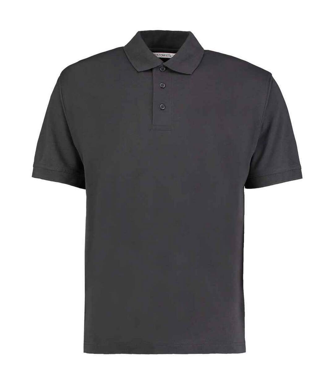 Polo klassic homme gris foncé Kustom Kit