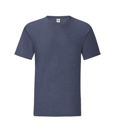 Fruit Of The Loom Mens Iconic T-Shirt (Heather Navy)