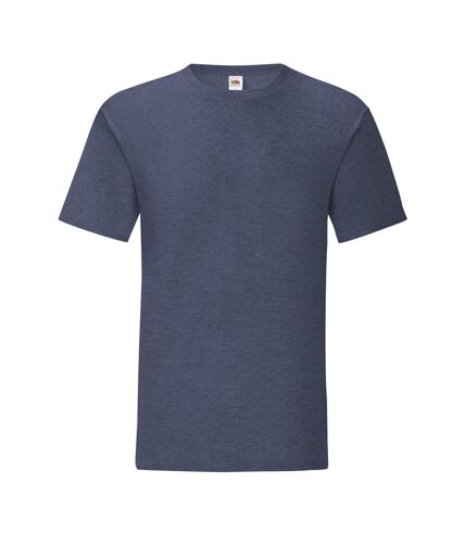 Fruit Of The Loom - T-shirt ICONIC - Hommes (Bleu marine chiné) - UTPC4369