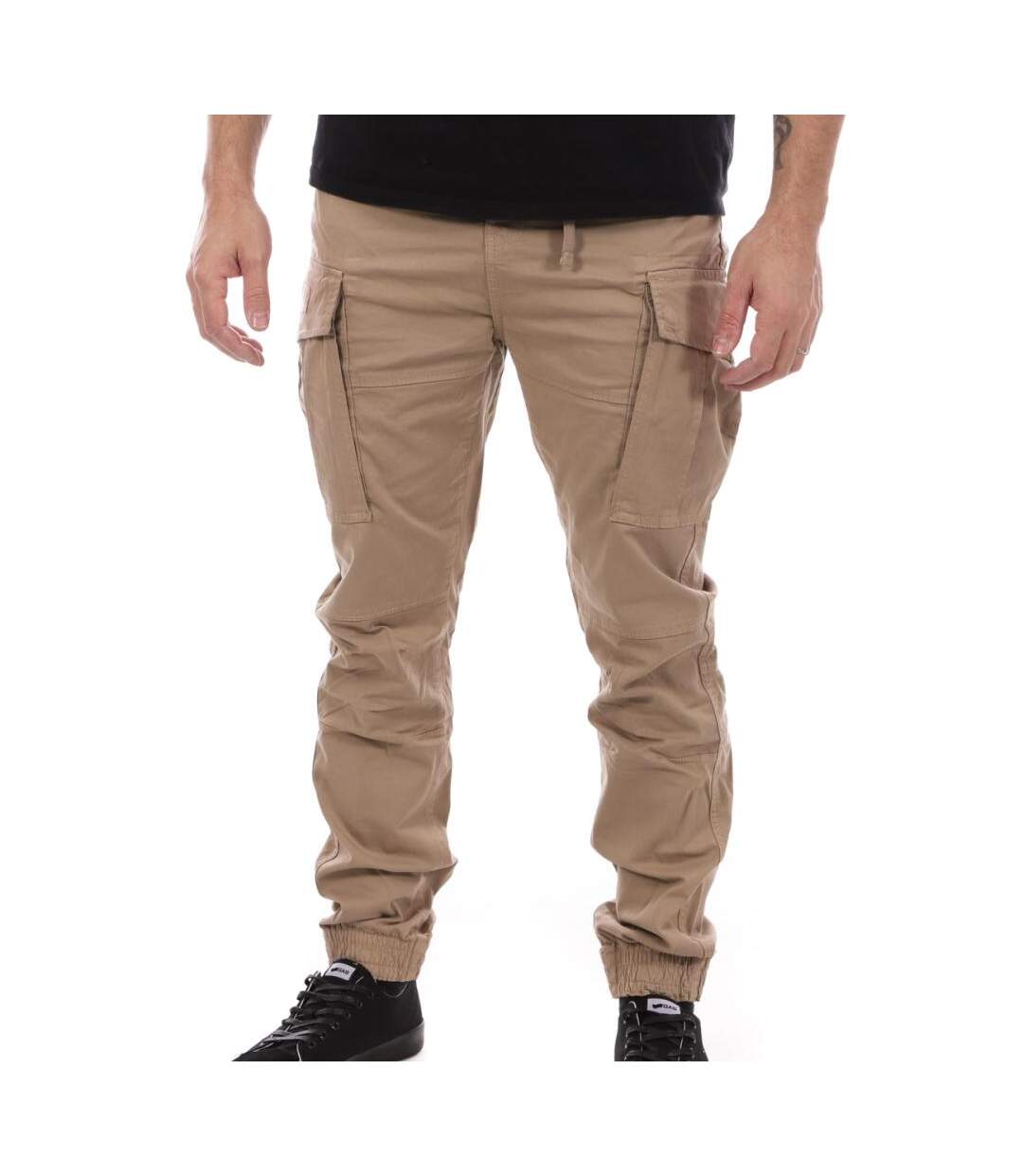 Pantalon Cargo Beige Homme Schott Relax - 32