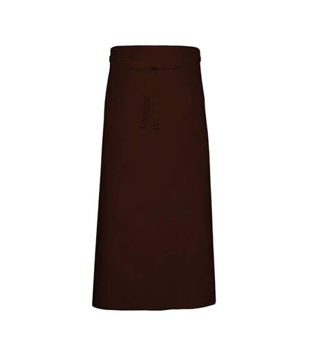 Tablier Bistrot Taille Unique Marron Link Kitchen Wear