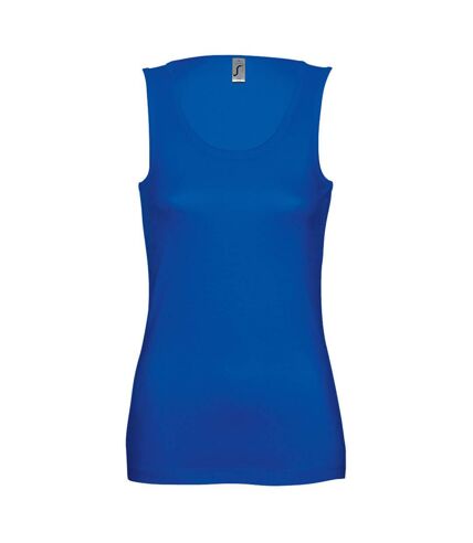 SOLS Womens/Ladies Jane Sleeveless Tank / Vest Top (Royal Blue)