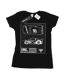 Disney - T-shirt CARS CRUZ RAMIREZ BLUEPRINT - Femme (Noir) - UTBI13779-1