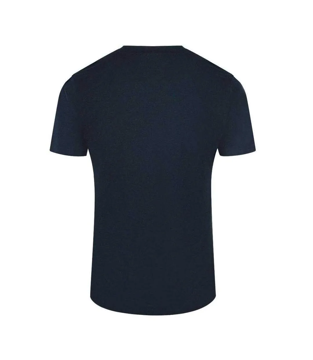 T-shirt Motif/style Logo Superposé Homme Bleu Marine Cavalli Class-2