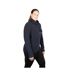 Womens/ladies Elevate Essential Hoodie Navy Hy-3