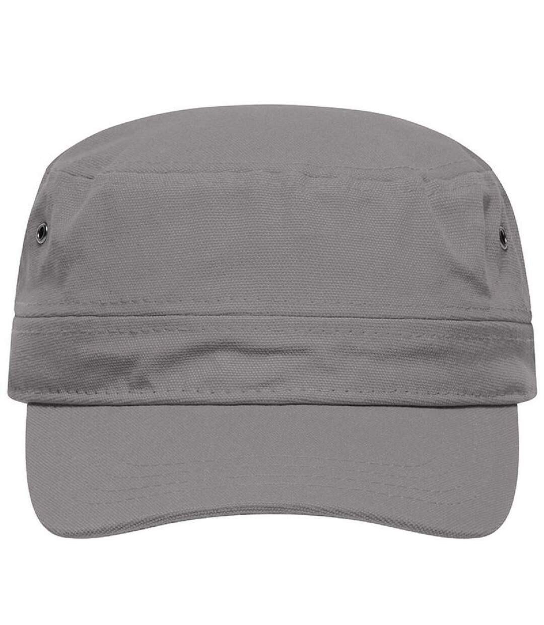 Casquette militaire army adulte - MB095 - gris foncé-1