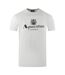 T-shirt Motif Logo London Aldis Homme Blanc Aquascutum-1