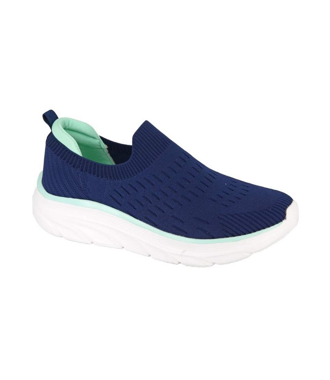 Baskets kingfisher femme bleu marine Rdek-1